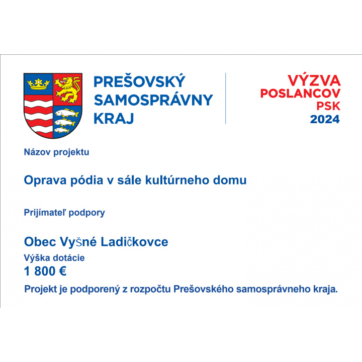 Výzva poslancov PSK 2024