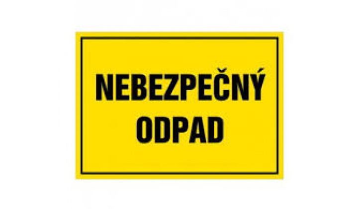 ZBER NEBEZPEČNÉHO ODPADU