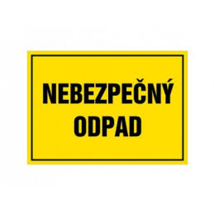 ZBER NEBEZPEČNÉHO ODPADU